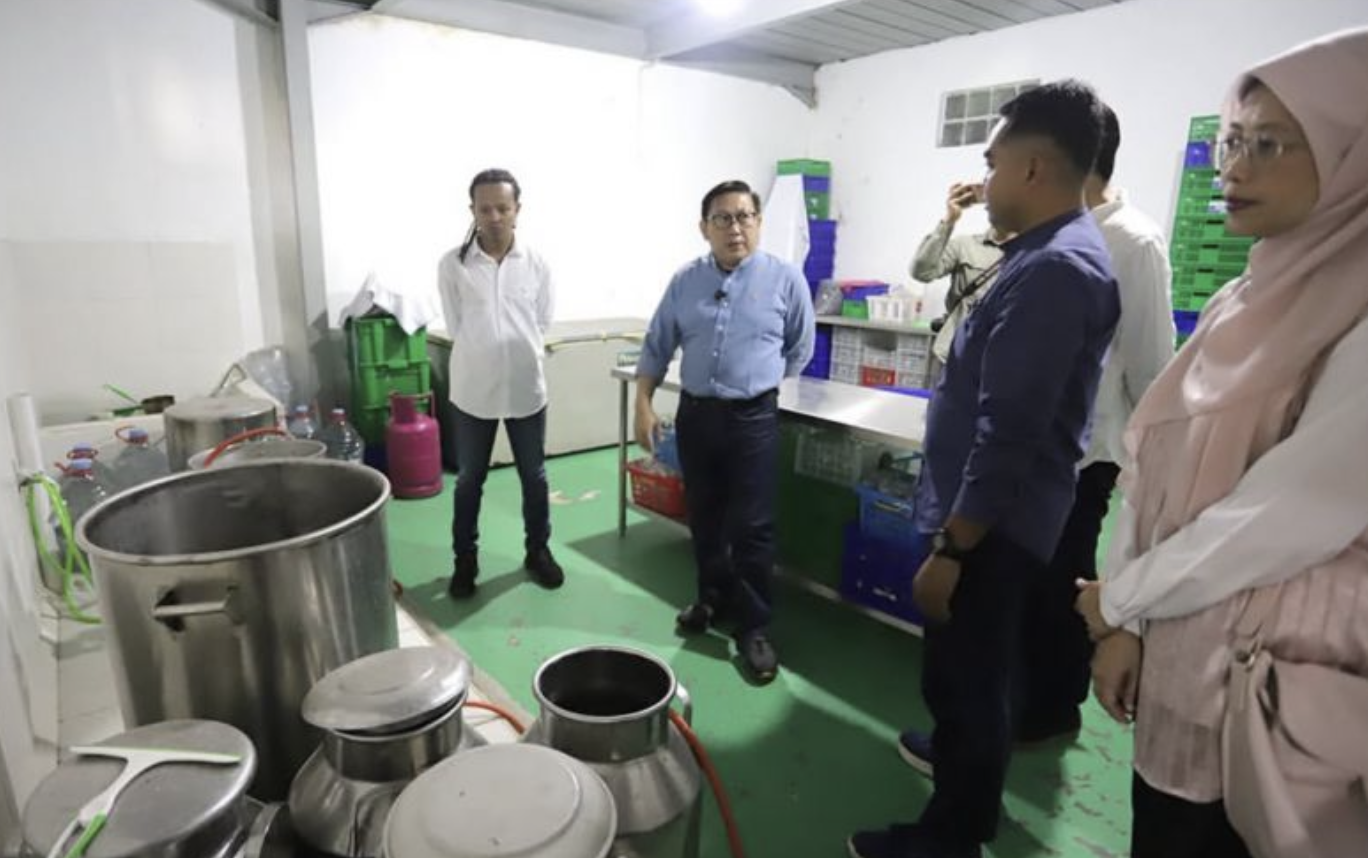 SPPG cimahi jadi model Pemenuhan Gizi Berbasis Susu Pasteurisasi