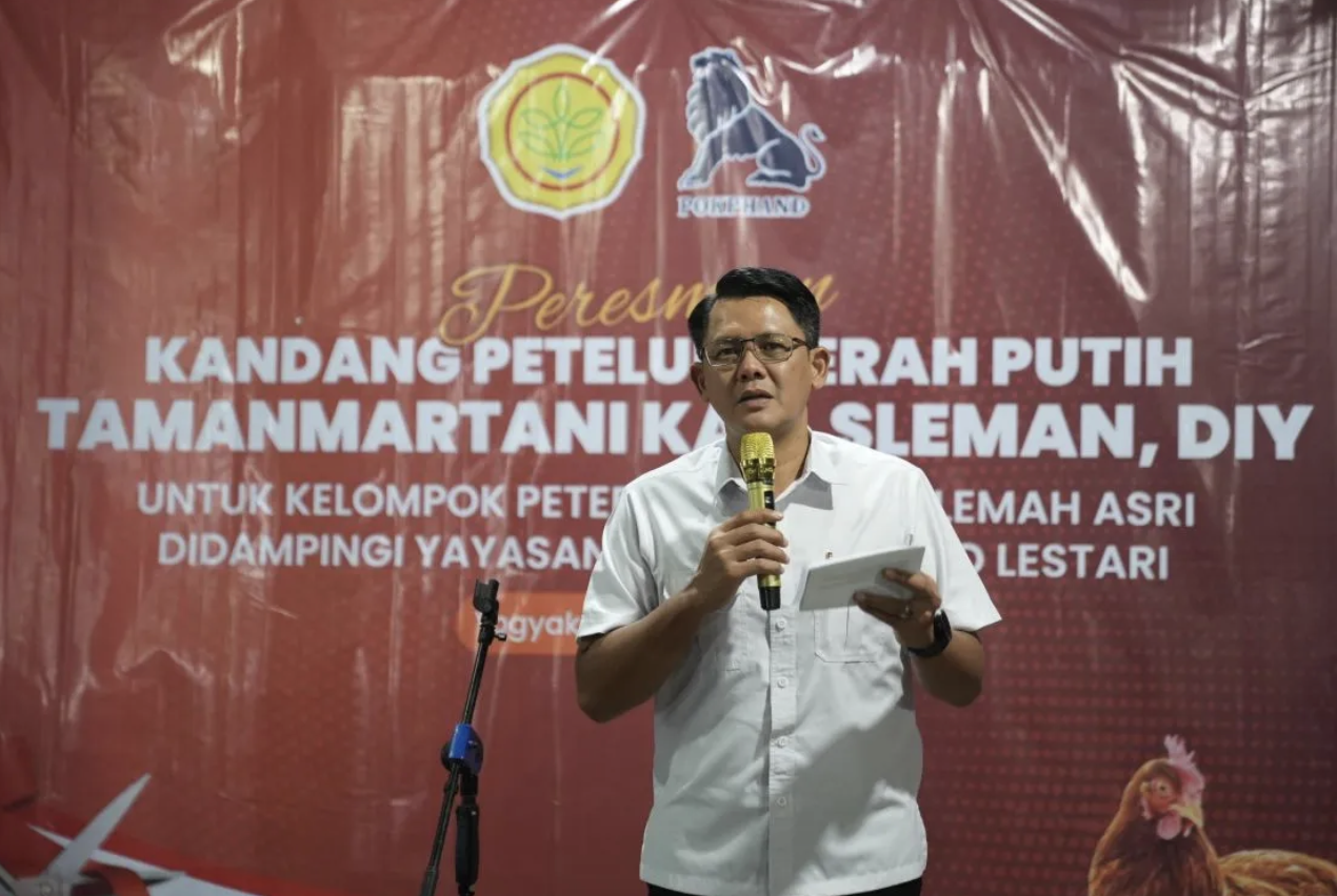 Hibah Kandang Ayam  Merah Putih : Apresiasi Wabup Sleman untuk Kesejahteraan Peternak