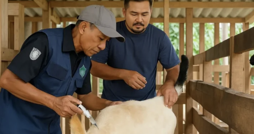 Dinas Pertanian Probolinggo Vaksinasi Ternak Jelang Idul Adha