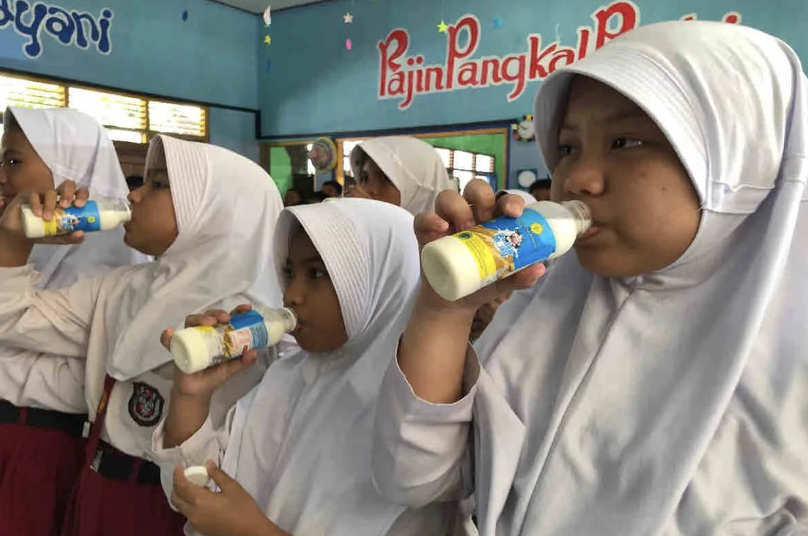 Hsn Momentum Dorong Anak-anak Biasakan Minum Susu