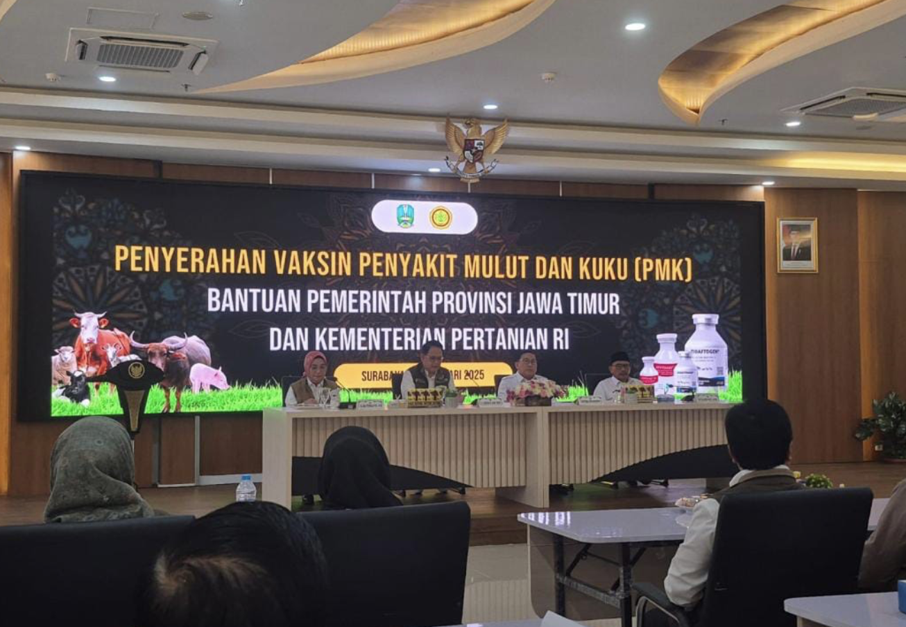 Gresik Dapat 10.750 Dosis Vaksin PMK