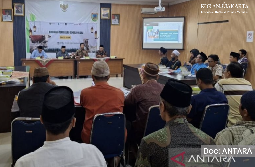 Dispertan Kudus Menggelar Pelatihan Juru Sembelih Halal