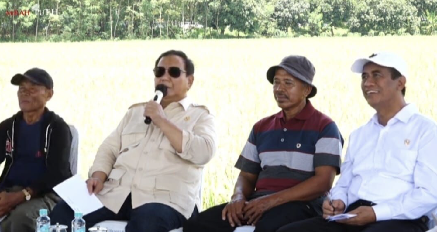 Kebijakan Presiden Prabowo Bikin Petani Bahagia, Harga Gabah Rp6.500 per Kilogram